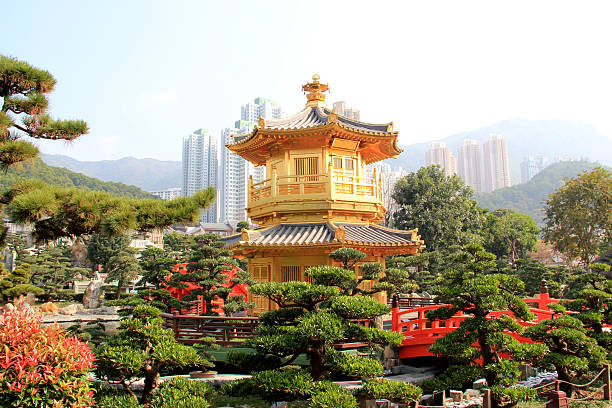 istock Chi Lin Nunnery in Hong Kong 518898229