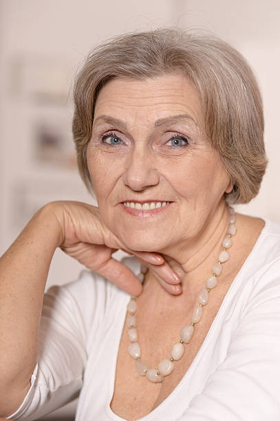 istock Beautiful elderly woman 518900728