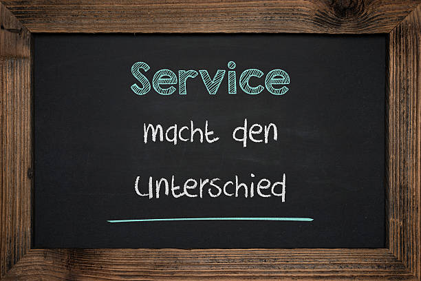 istock Chalkboard handwriting business success in German 518903322