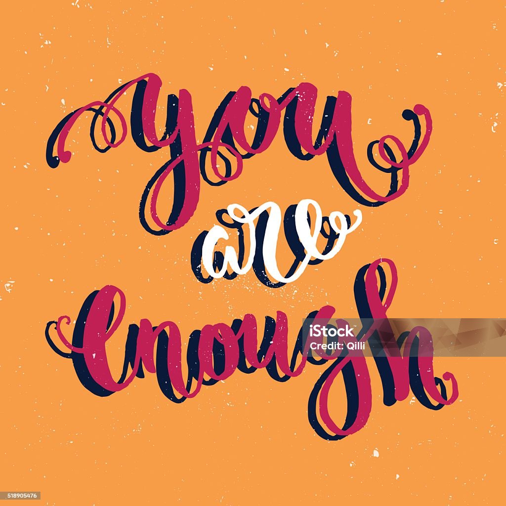 Artist Hand Lettering Vector Hand Drawn Lettering Poster Stock Illustration - Download Image Now ...