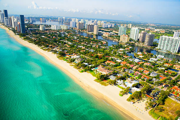 istock Miami Beach aerial view 518910188