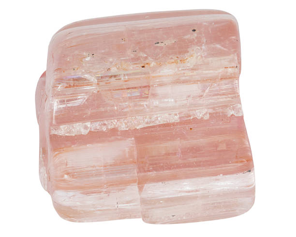 istock Rose tourmaline crystal macro isolated on white backround 518911584