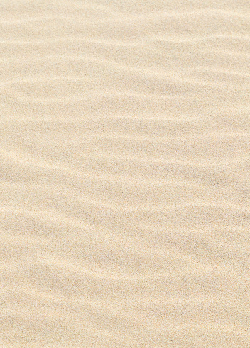harmonic pattern of sandy beach in Usedom