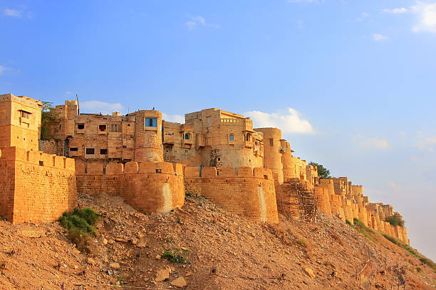 istock Jaisalmer fort in Rajasthan, India 518917731