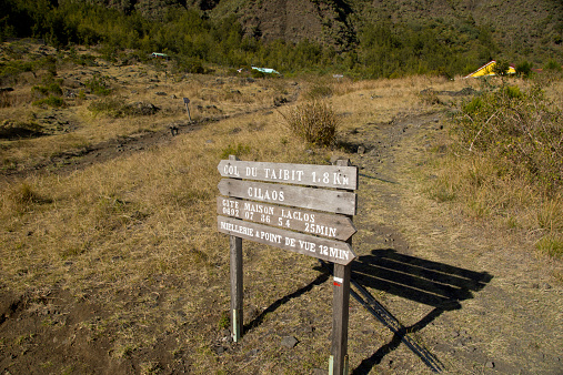 Trail in reunion