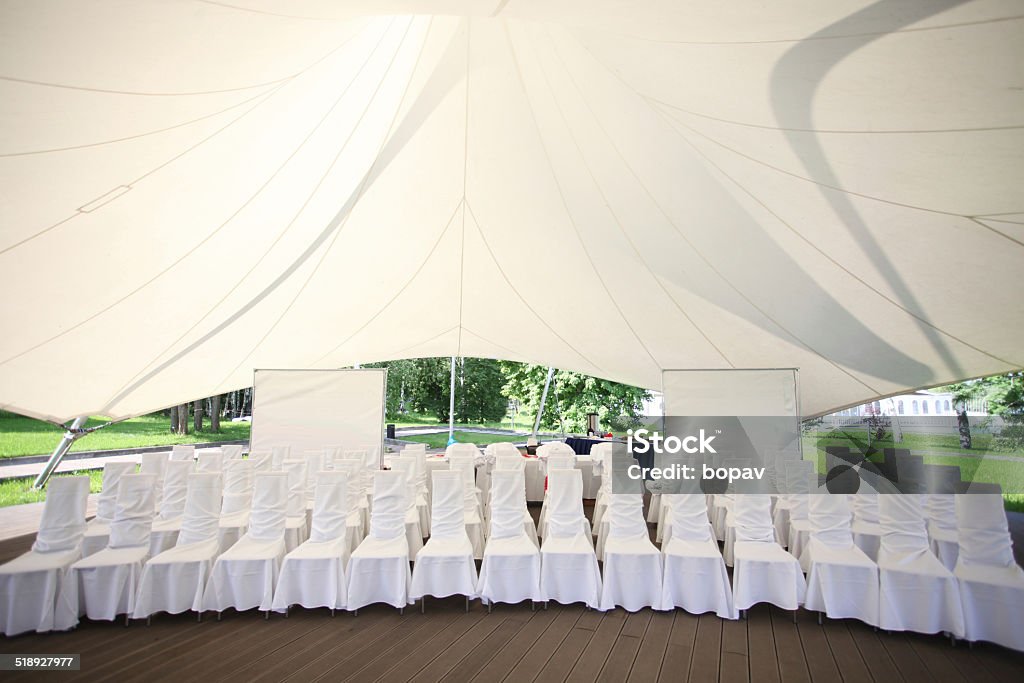 Entertainment Tent Entertainment Tent Stock Photo