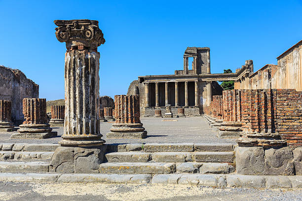 Pompeii, Italy stock photo