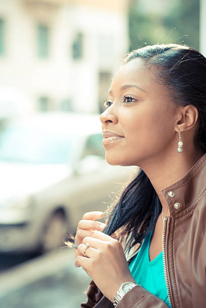 istock beautiful african young woman 518930059