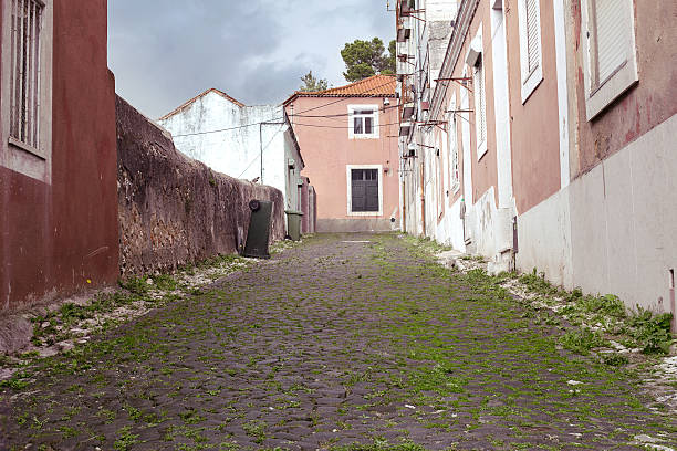 istock Empty street road in city 518943879