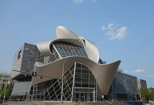 Edmonton, Canada - August 7, 2014: The Art Gallery of Alberta formerly the Edmonton Art Gallery