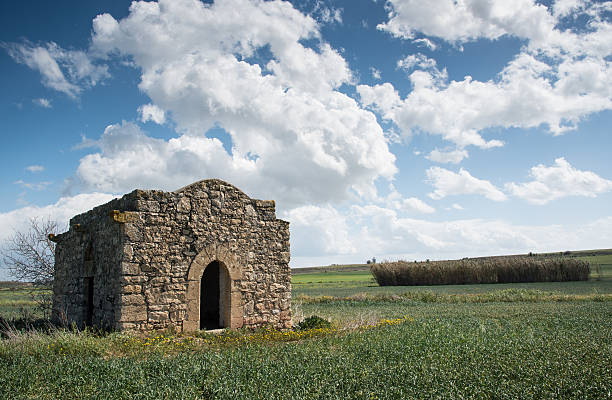 istock Ruins of a small Christian church 518948242