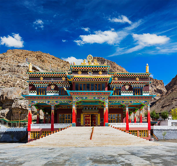 istock Buddhist monastery in Kaza, Spiti Valley 518948455
