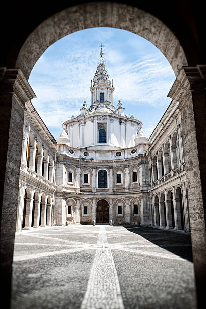 istock Sant'Ivo alla Sapienza in Rome, Italy 518949012