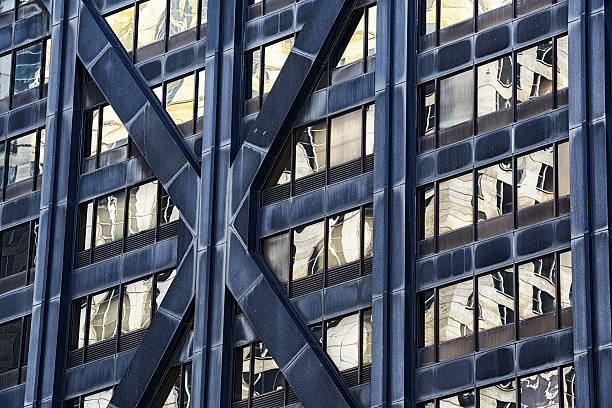 Low angle view of a modern building