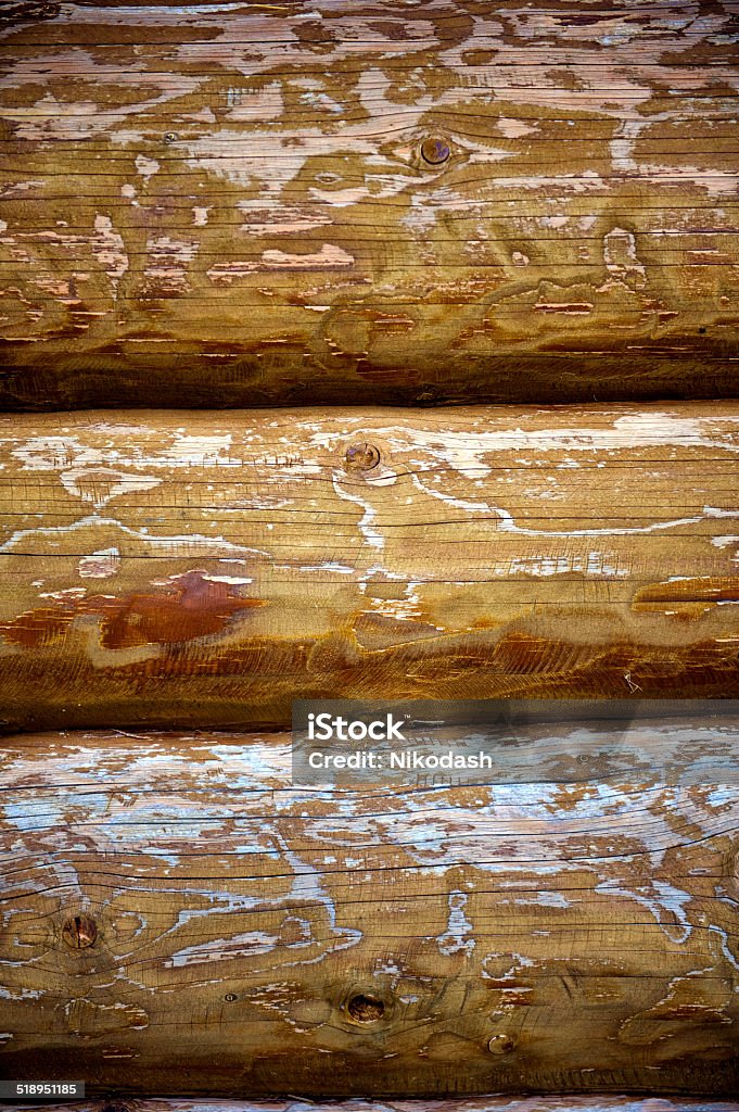 3 logs with dark knots, texture wood Abstract Stock Photo