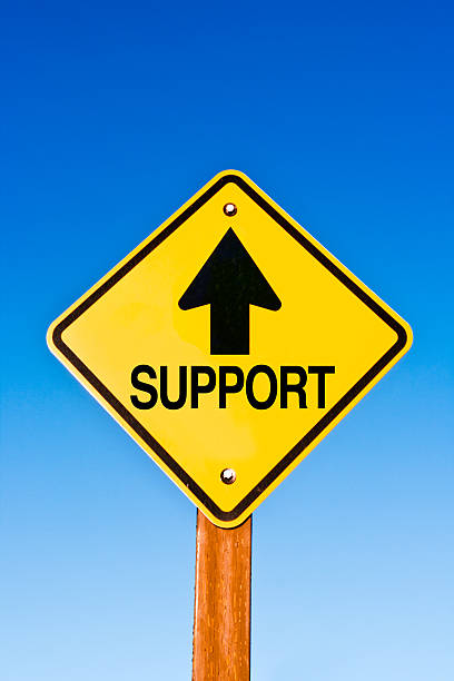 istock Road Sign with Arrow and the Word 