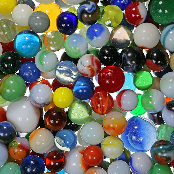istock Vintage Marbles lighted top and bottom, Square 518953778