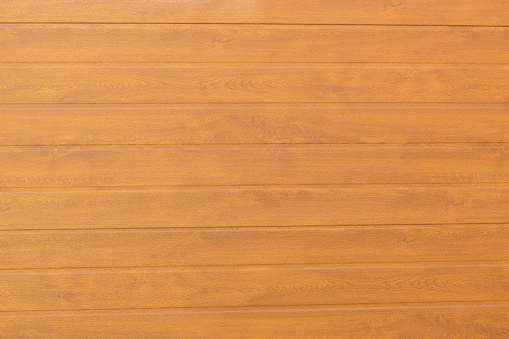 Horizontal striped wooden door