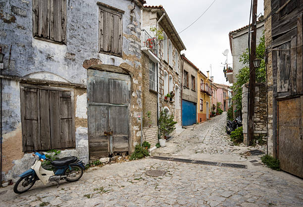 istock Streets of Agiassos 518955896