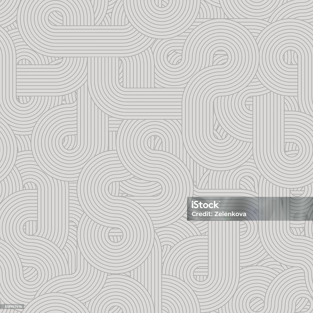 Grey Line Rounded Ends Round Lines Pattern Gray Light Stock Illustration - Download Image Now ...