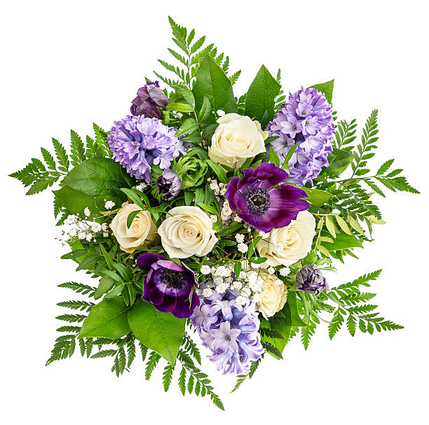 istock Roses and Hyacinth Flowers. Spring Bouquet 518960454