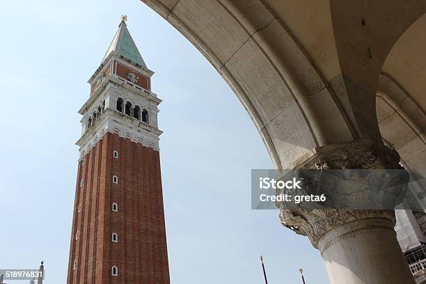 Stmark Bell Tower Architectural Detail Stock Photo - Download Image Now - Architecture, Arranging, Bell Tower - Tower