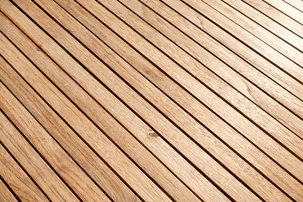 istock Brown wood plank wall texture background 518980051