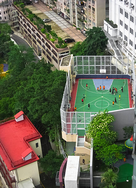 istock playing field in Hong Kong 518982261