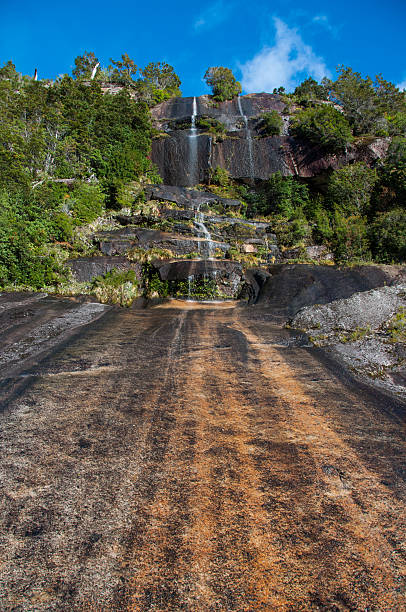 istock Steep waterfall in Carretera Austral, Highway 7, Chile 518982803