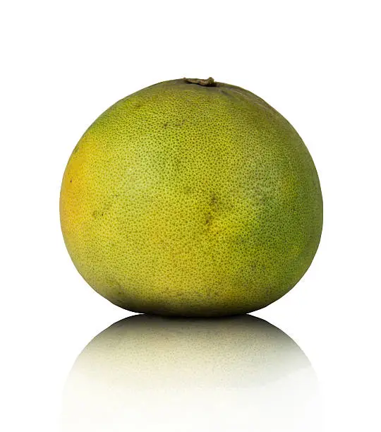 Grapefruit on a white background for use in design and decoration.