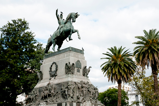 Statue of General Jose De San Martin - Cordoba - Argentina