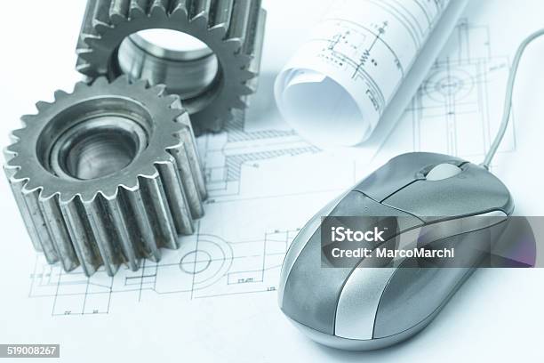 Engineering Stock Photo - Download Image Now - Business, Chrome, Clockworks