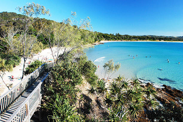 The Pass Byron Bay The Pass byron bay stock pictures, royalty-free photos & images
