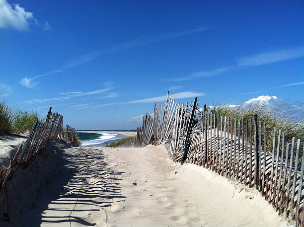 Path in Dunes - Napatree Point, Westerly, Rhode Island