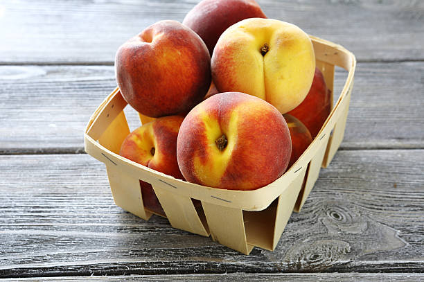 istock ripe peaches in wooden box 519012301