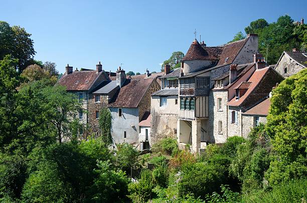 istock Village among the trees 519012605