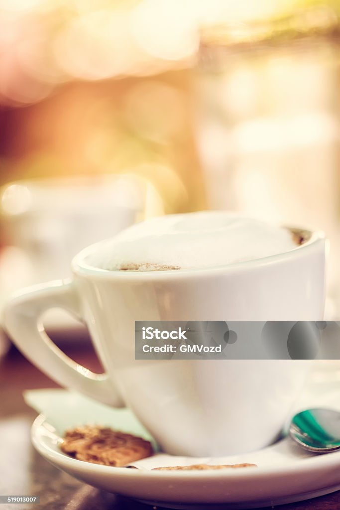 Cappuccino Cafe Macchiato Stock Photo