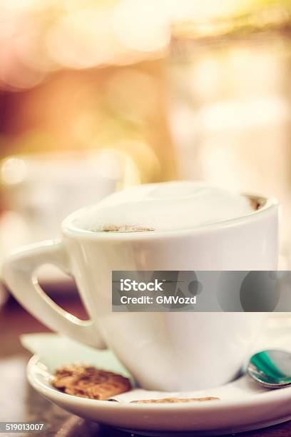 Cappuccino Stock Photo - Download Image Now - Cafe Macchiato, Cappuccino, Coffee - Drink