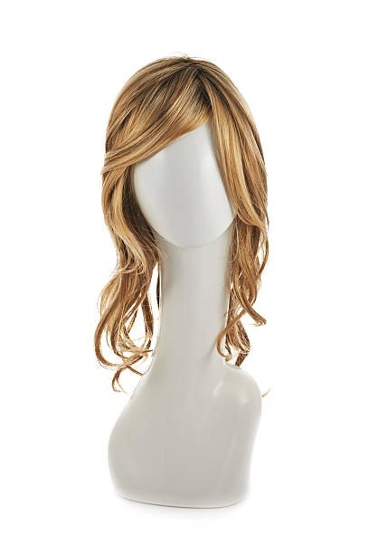 istock Hair wig over the mannequin head 519013542