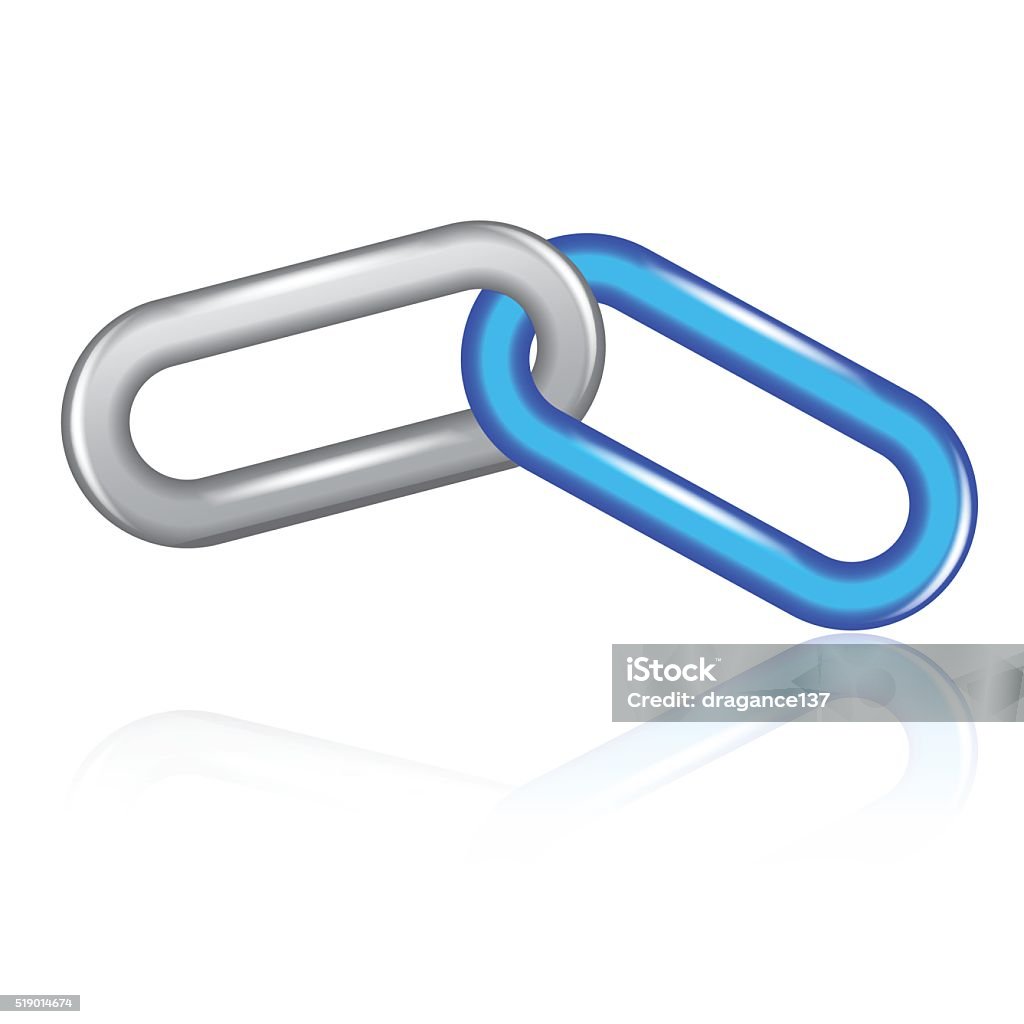 Single Chain Link Stock Illustration - Download Image Now - Chain ...