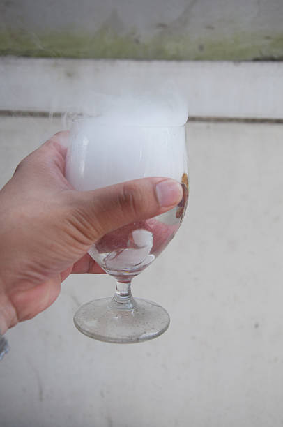 istock The white smoke with the effect of dry ice 519015044