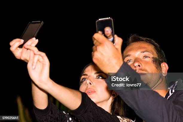 Taking Selfie In The Club Stock Photo - Download Image Now - Adult, Arts Culture and Entertainment, Beautiful People