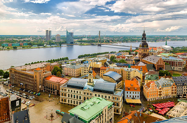 istock View of  Riga, Latvia 519026425