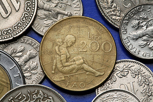 istock Coins of Italy 519031897