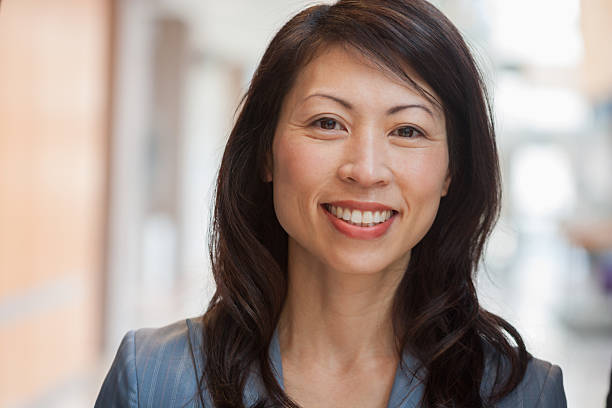 istock Smiling businesswoman 519036726