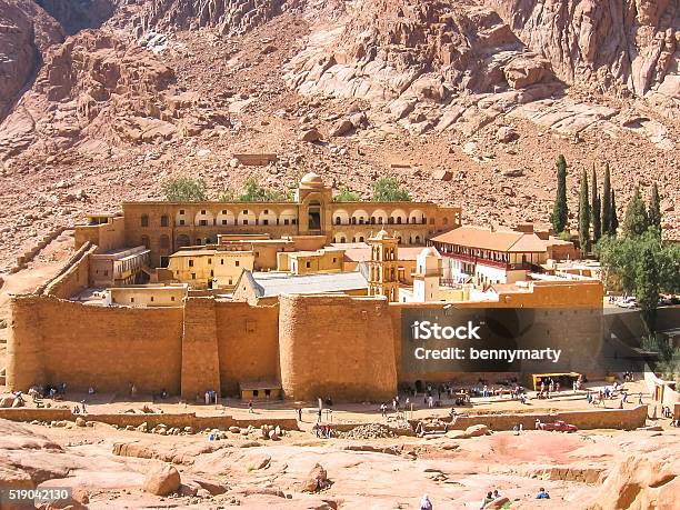 Monastery Of St Catherine Egypt Stock Photo - Download Image Now - Monastery, Mt Sinai, St. Catherine of Alexandria