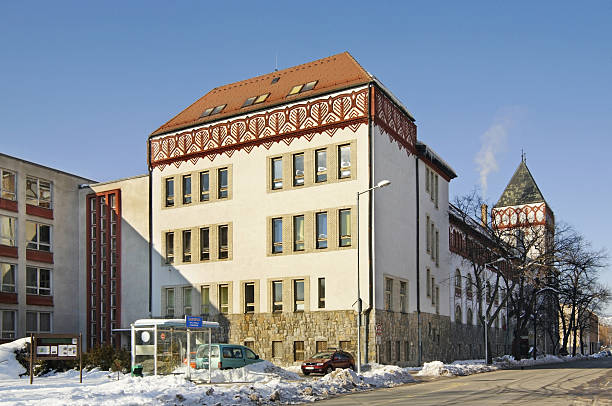 istock Street in Liptovsky Mikulas. Slovakia 519046344
