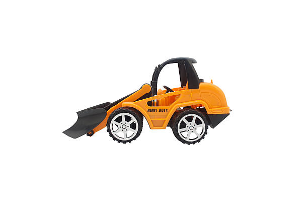 istock Isolated tractor toy photo. 519047378