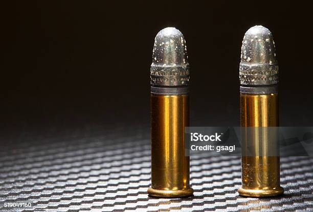Oxidized Bullets Stock Photo - Download Image Now - Ammunition, Black Color, Brass