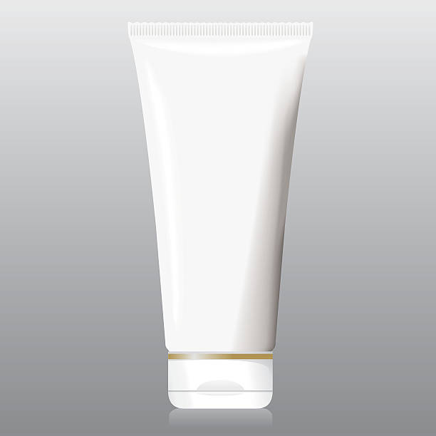 istock Squirt bottle of creme, gel, ointment, cosmetics 519049395